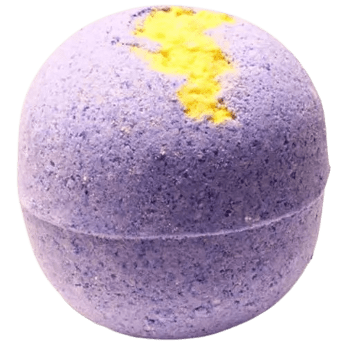 Floating Bath Bomb with Fizzy Frosting